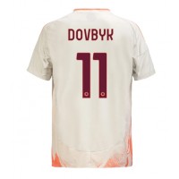 Dres AS Roma Artem Dovbyk #11 Preč 2024-25 Krátky Rukáv